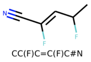 SMILES string for a particular molecule